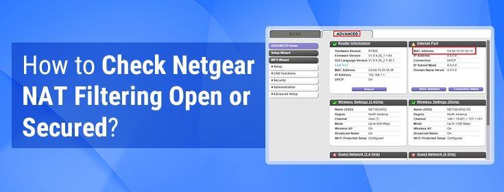 How to Check Netgear NAT Filtering Open or Secured?