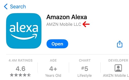 Alexa-App