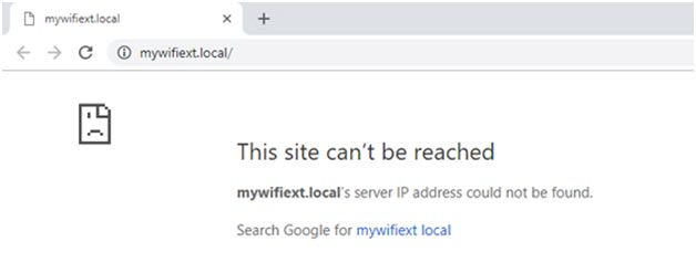 mywifiext.local not working 