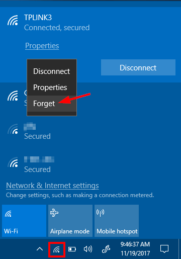 SSID (WiFi) on Windows