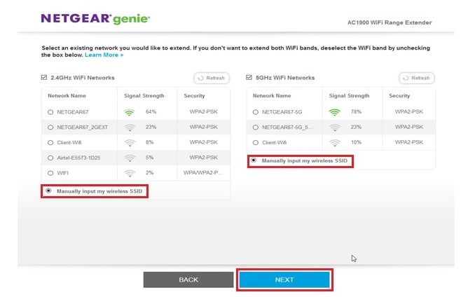 Netgear-Extender-to-Huawei-Router-Manually